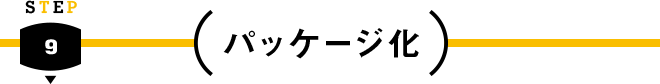 STEP 9 - パッケージ化